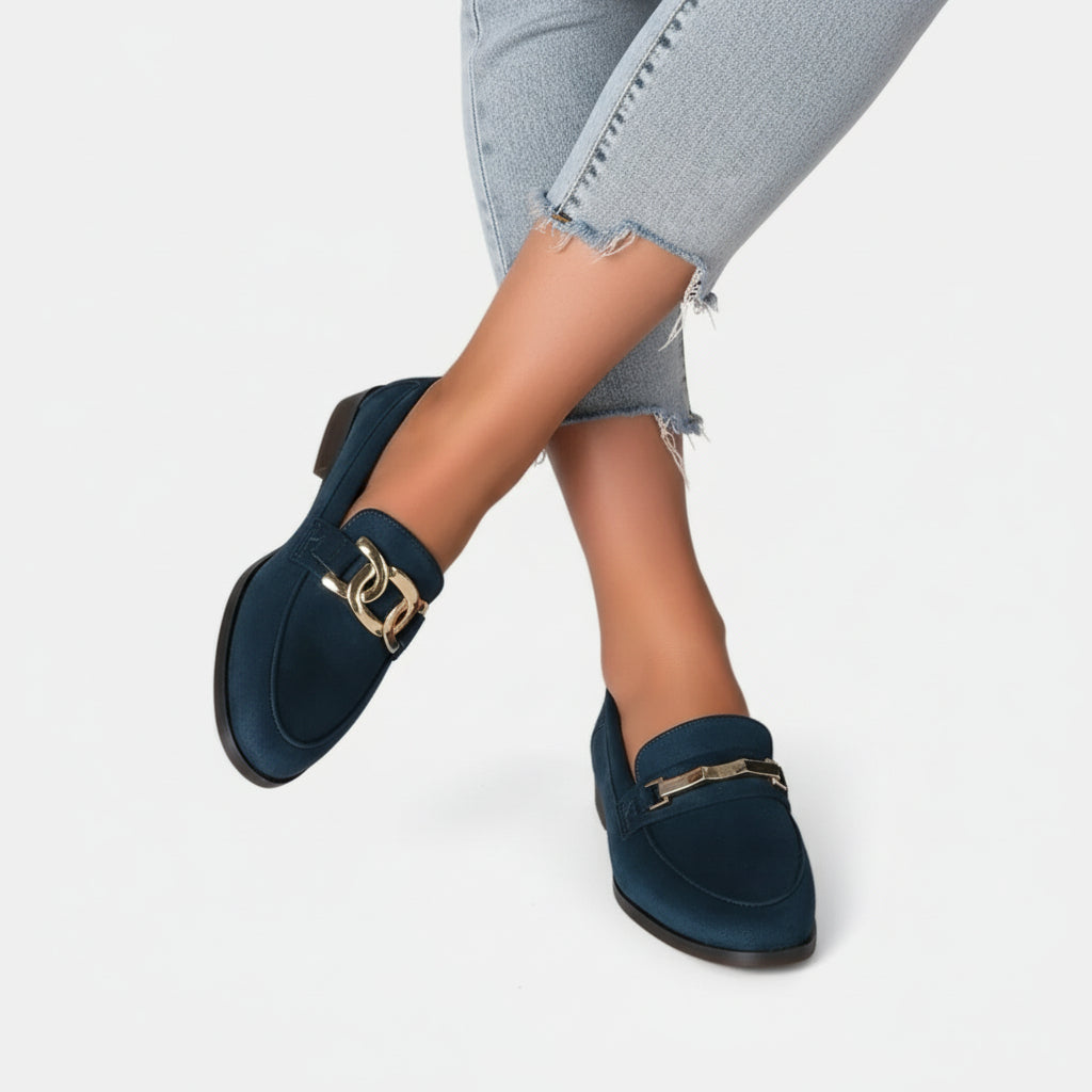 BYRAVERNO | Women's Suede Loafers – Refined Slip-Ons