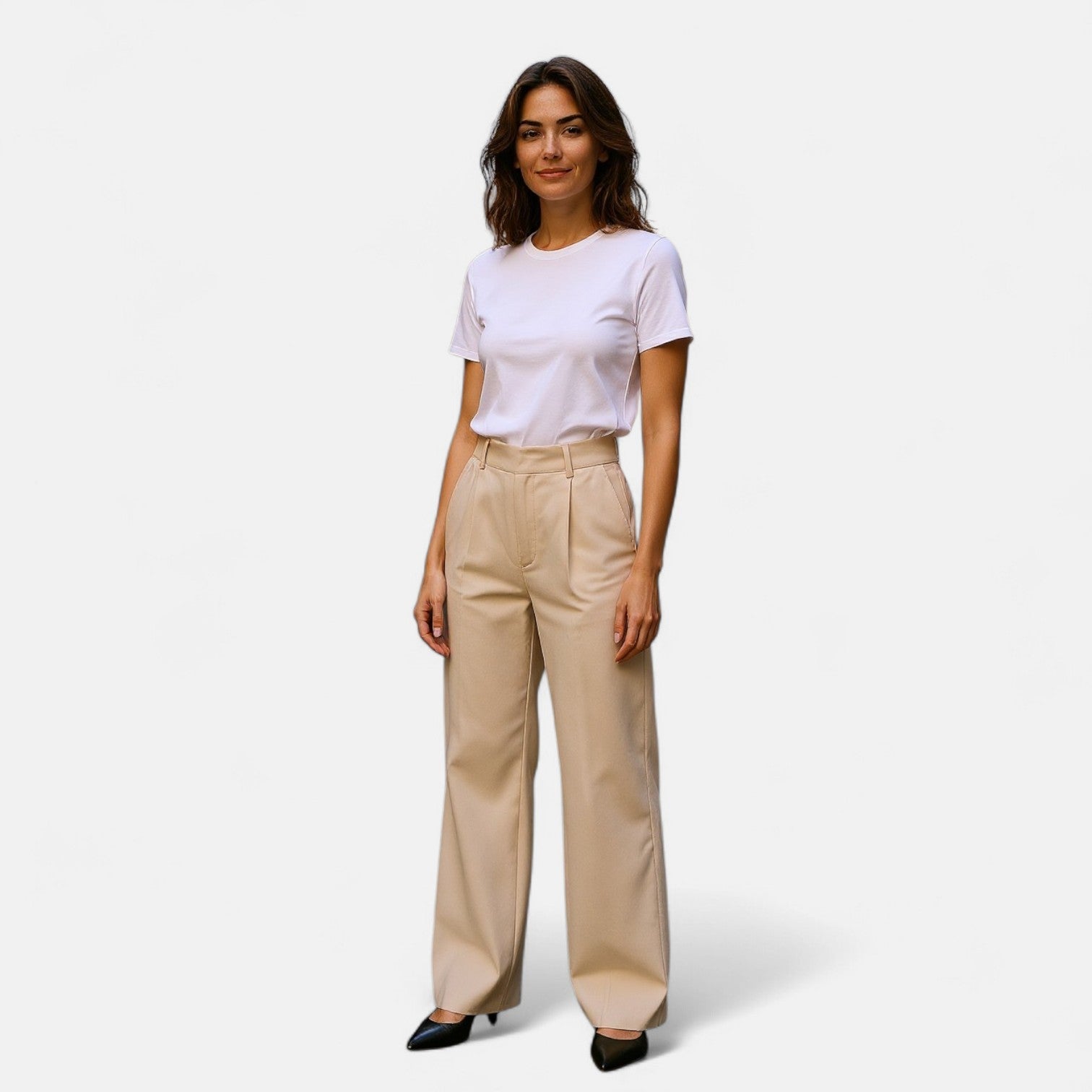 RAVERNO | Women’s Wide-Leg Trousers – Fluid Elegance