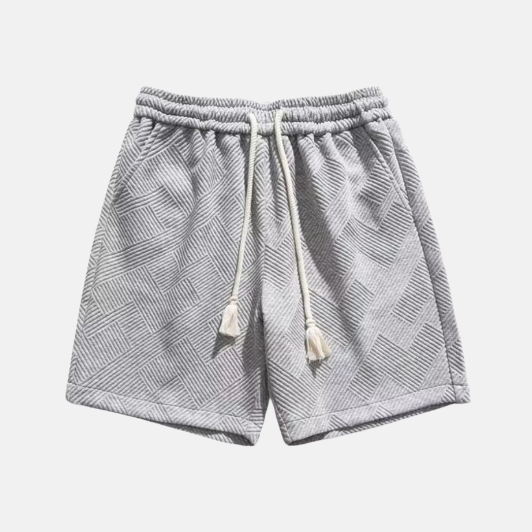 RAVERNO | Men’s Patterned Cotton Shorts – Fiji Style