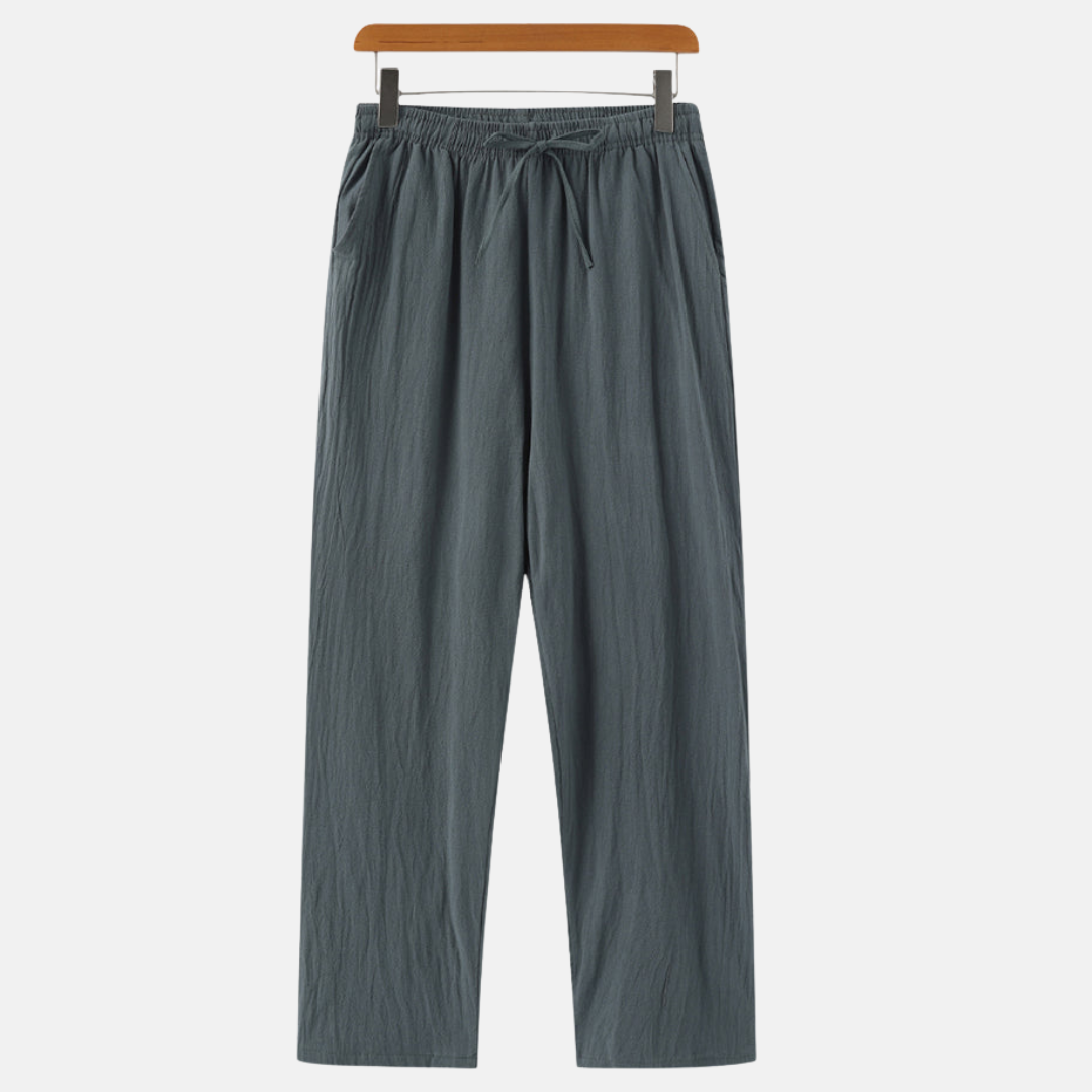 RAVERNO | Men’s Linen Pantalon – Zanzibar Refined Ease