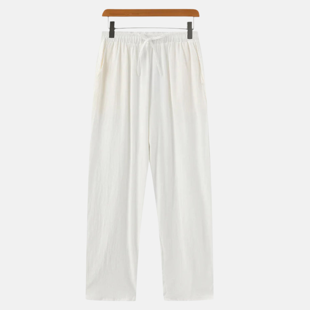 RAVERNO | Men’s Linen Pantalon – Zanzibar Refined Ease