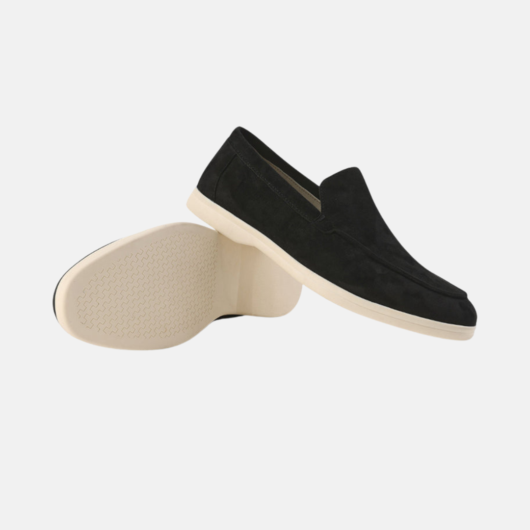 BYRAVERNO | Men’s Suede Loafers – Old Money Elegance