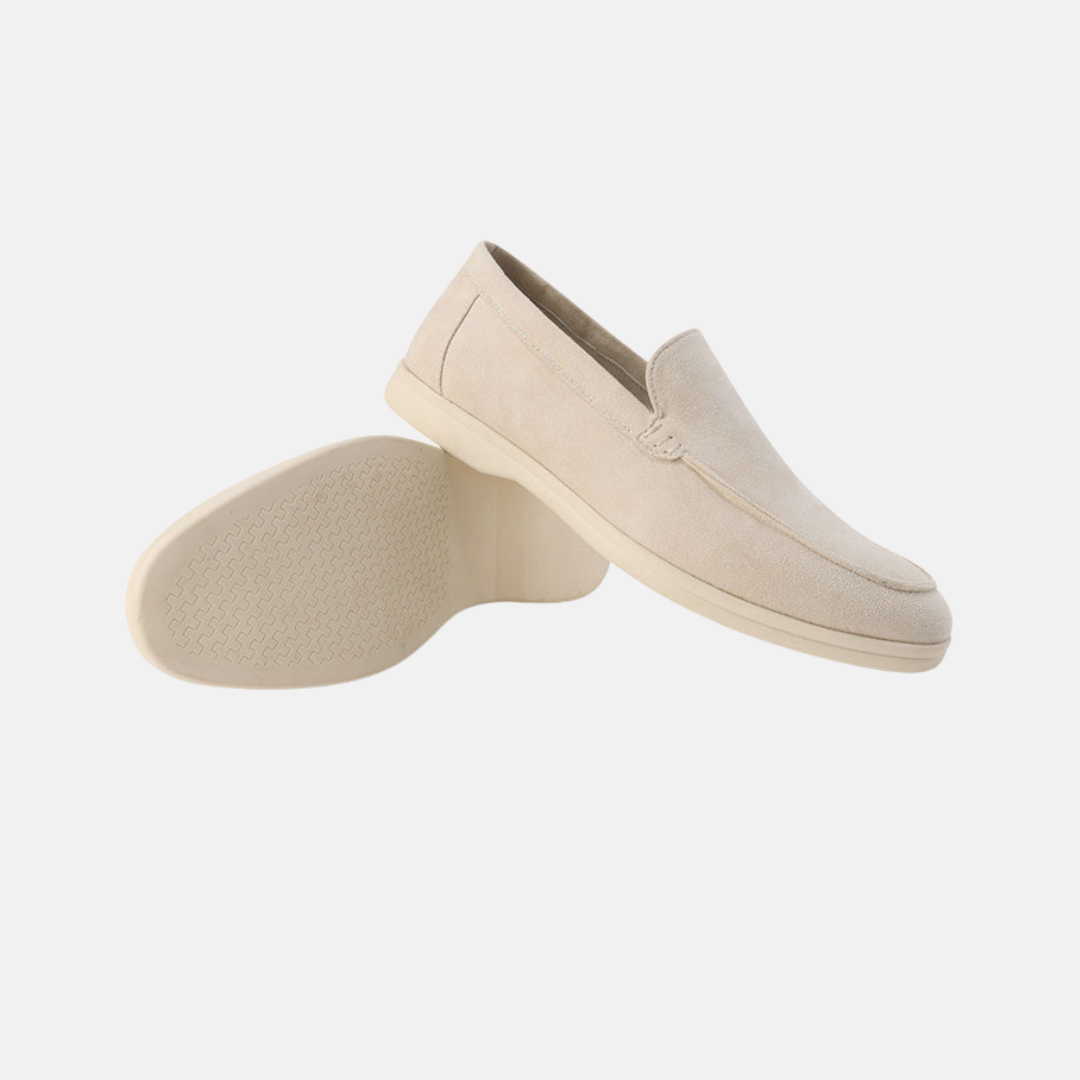 BYRAVERNO | Men’s Suede Loafers – Old Money Elegance