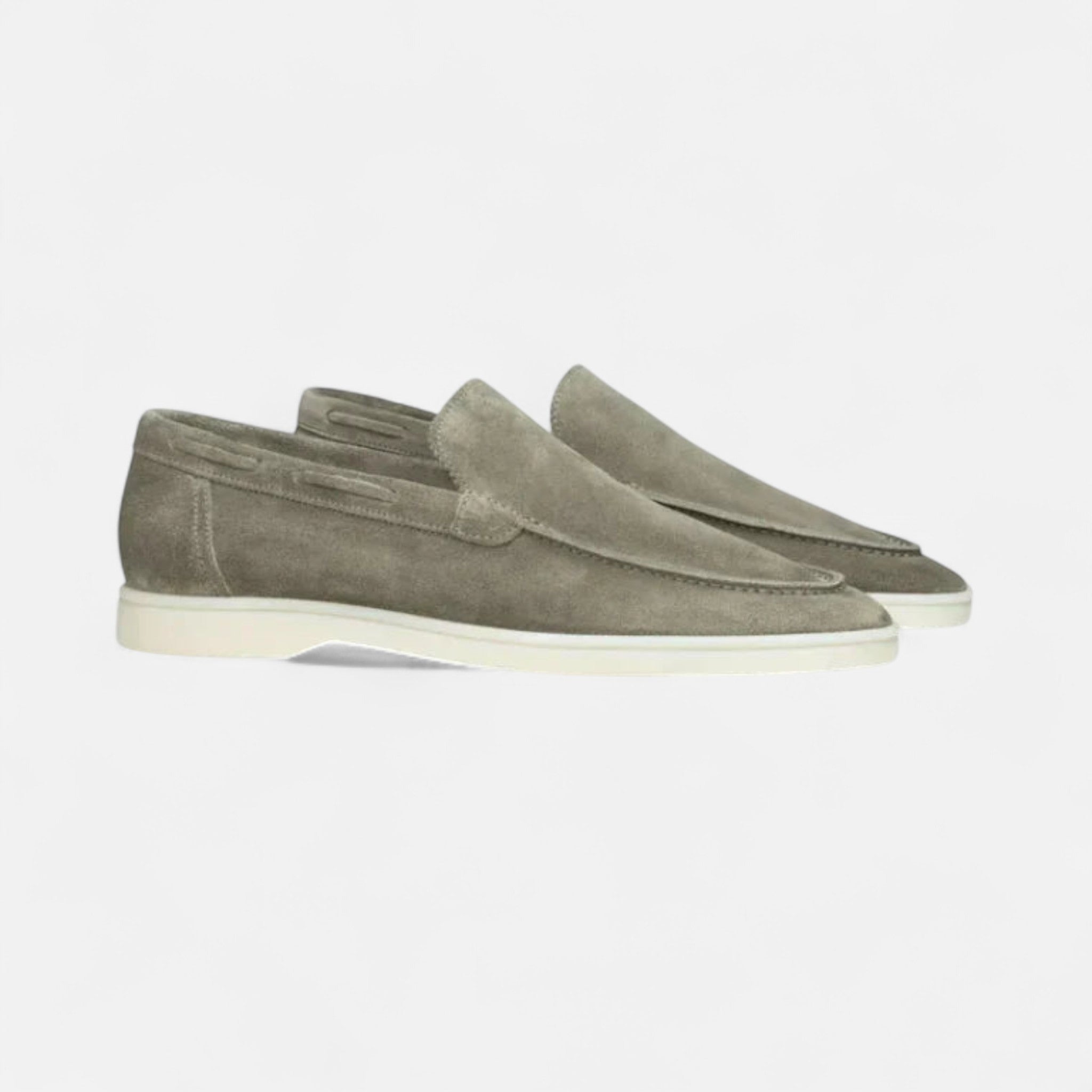 RAVERNO | Men’s Suede Loafers – Timeless Heritage Elegance
