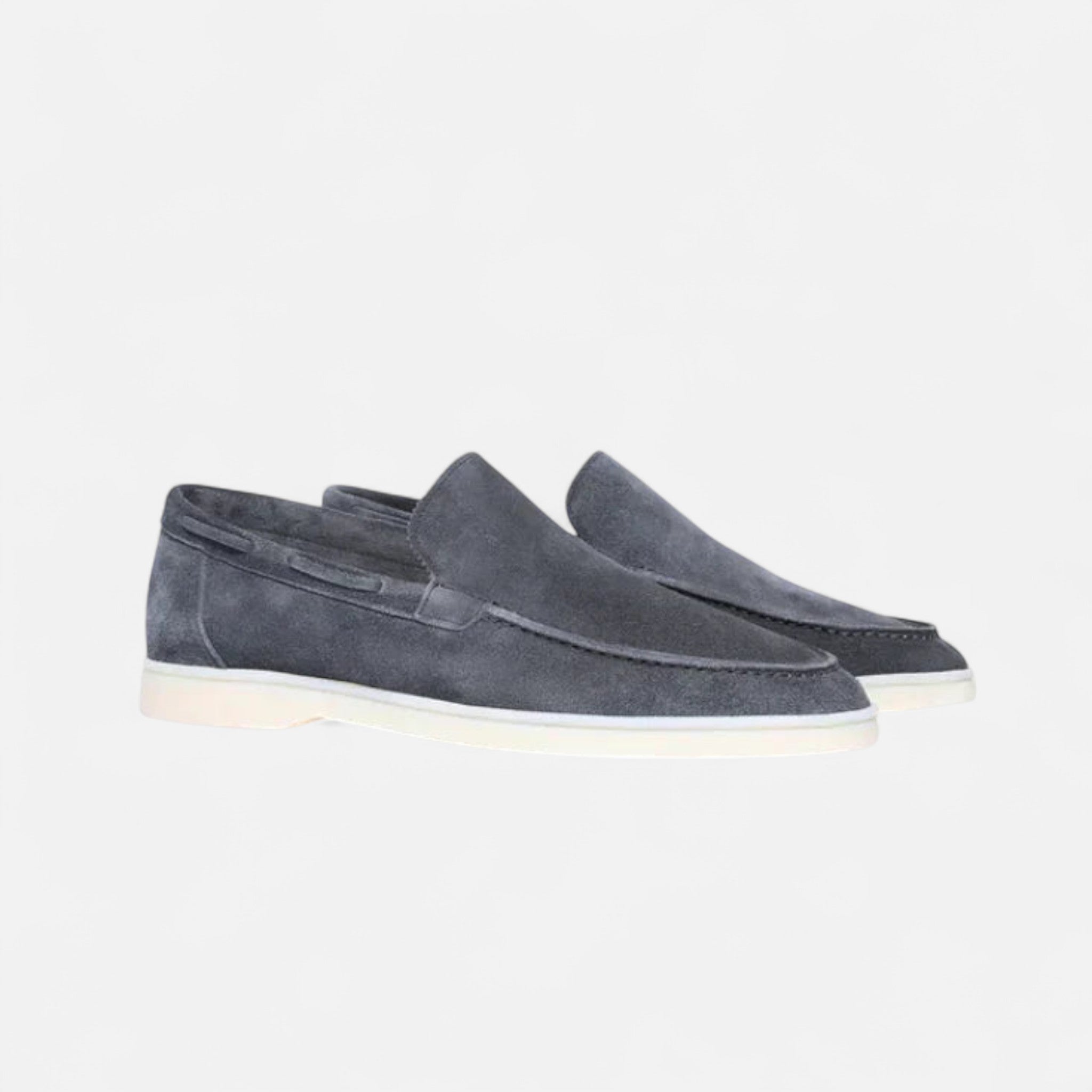 RAVERNO | Men’s Suede Loafers – Timeless Heritage Elegance