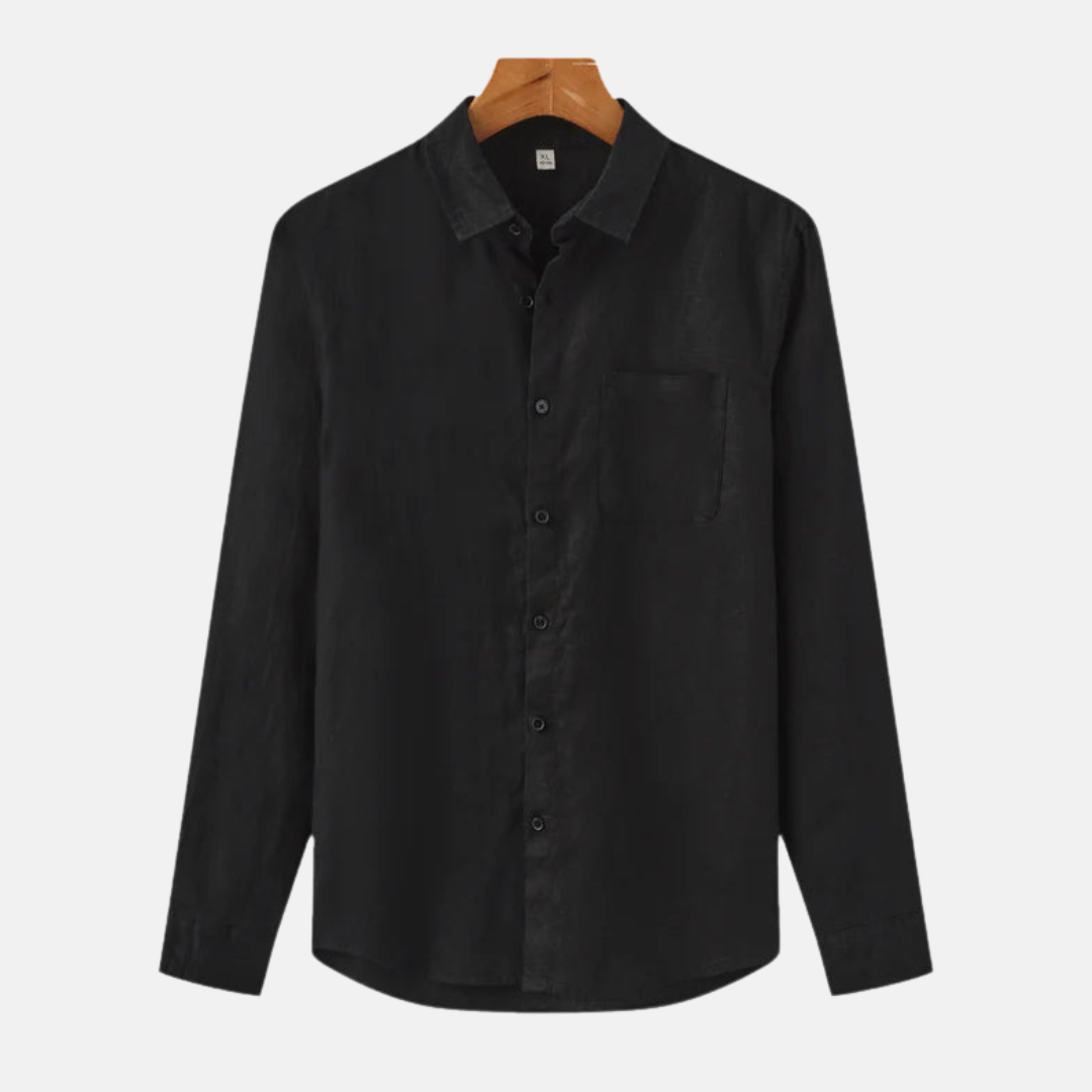 RAVERNO | Men's Cape Town Linen Shirt – Breezy Heritage Elegance