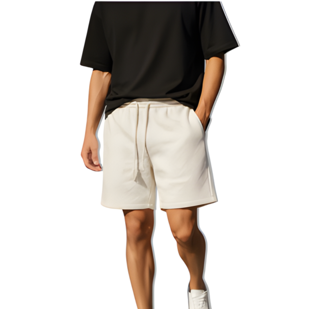 RAVERNO | Men’s Patterned Cotton Shorts – Fiji Style