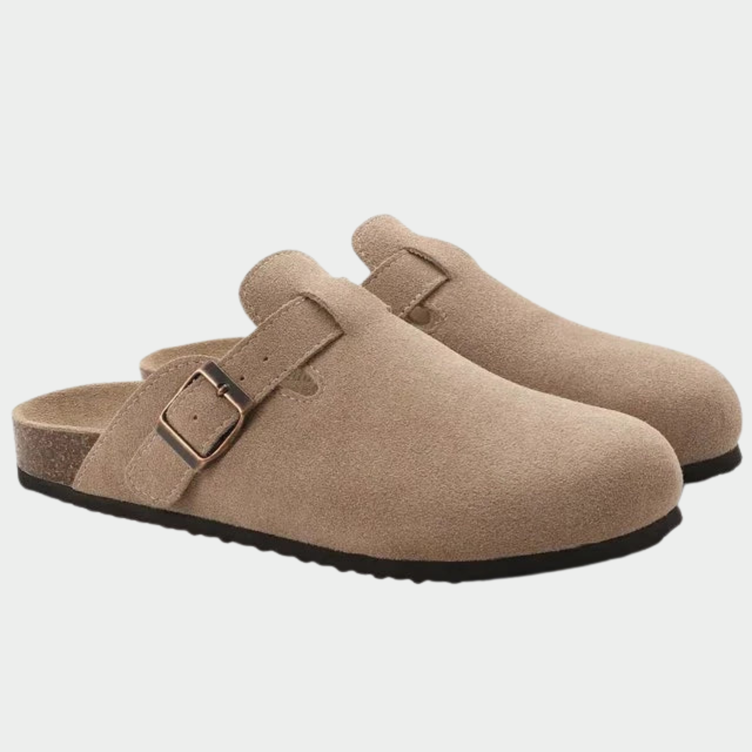 BYRAVERNO | Men's Suede Clogs – Effortless Elegance in Every Step