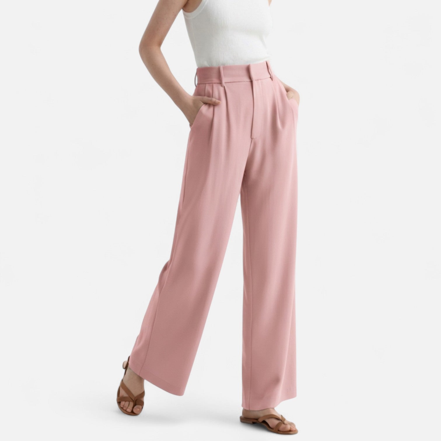 RAVERNO | Women’s Wide-Leg Trousers – Fluid Elegance