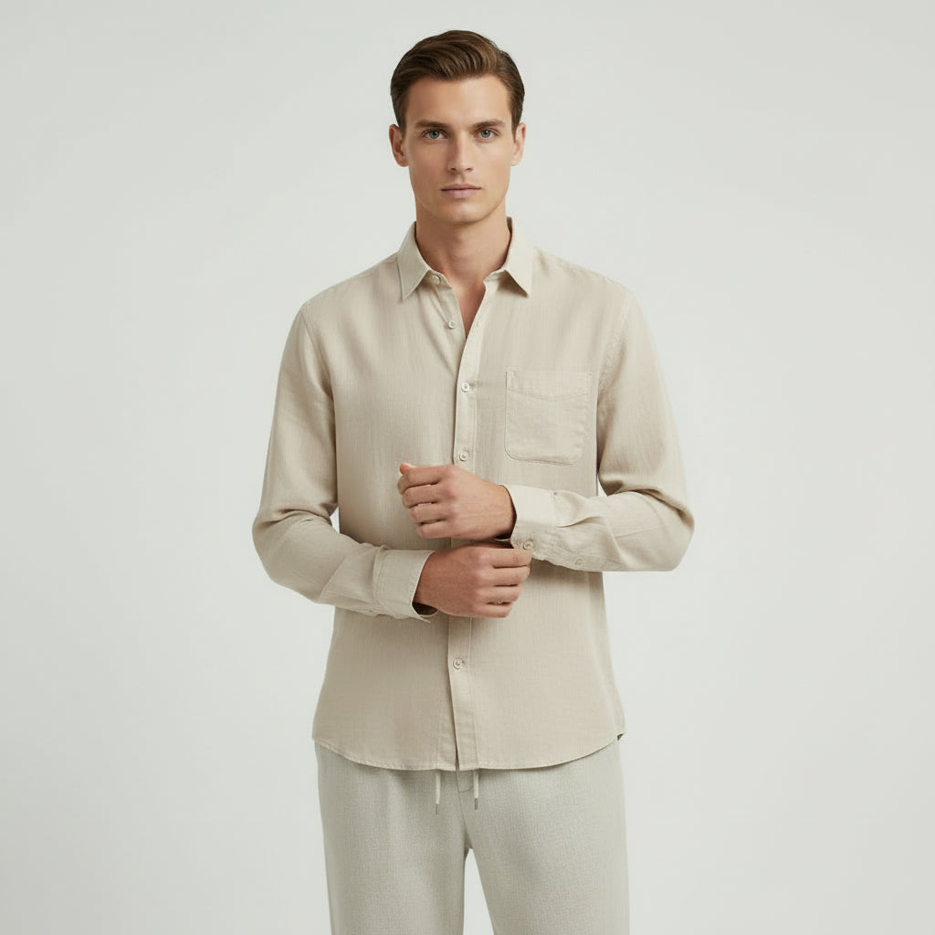 BYRAVERNO | Linen Shirt Cape Town – 100% Linen Elegance
