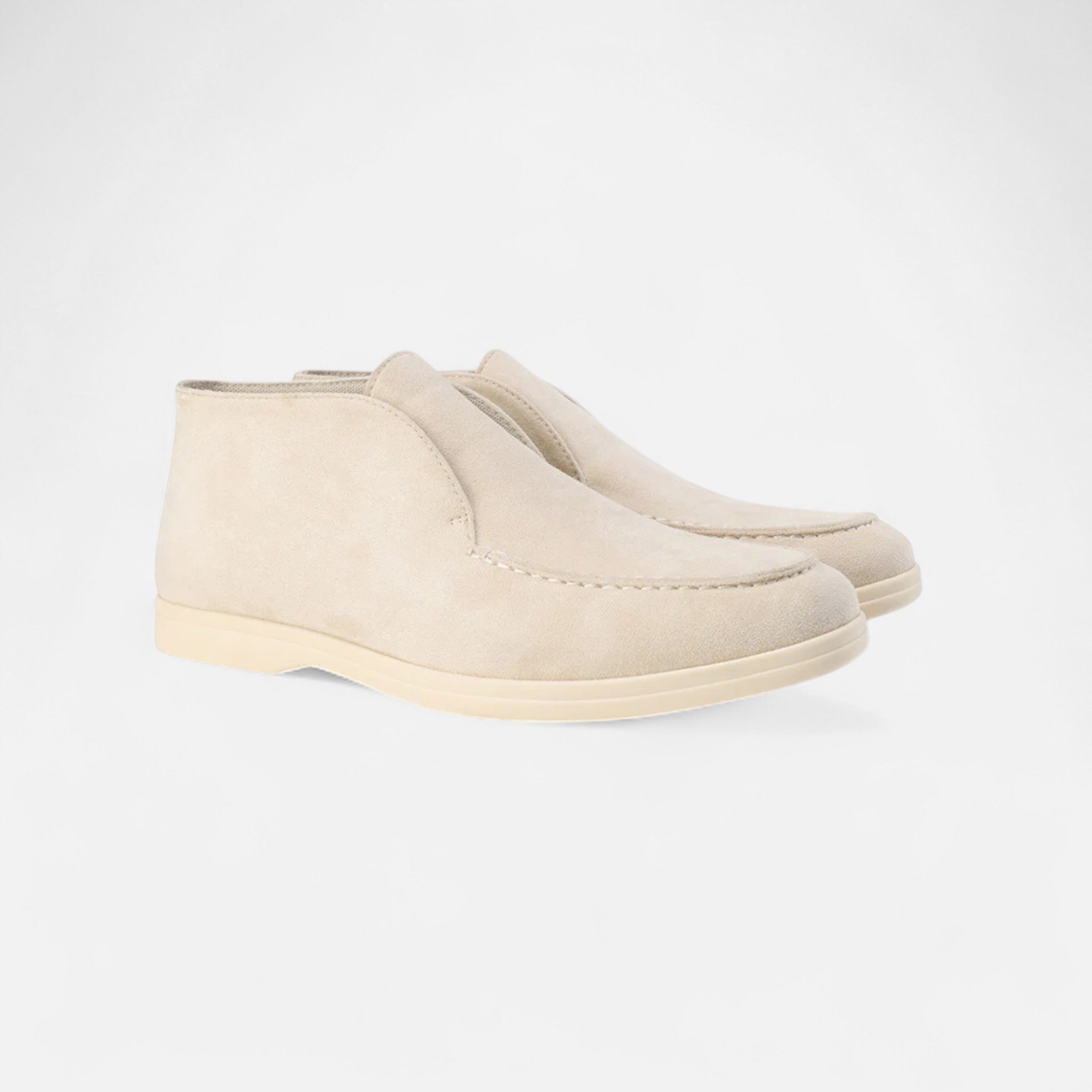 RAVERNO | Men’s High Suede Loafers – Timeless Heritage Elegance