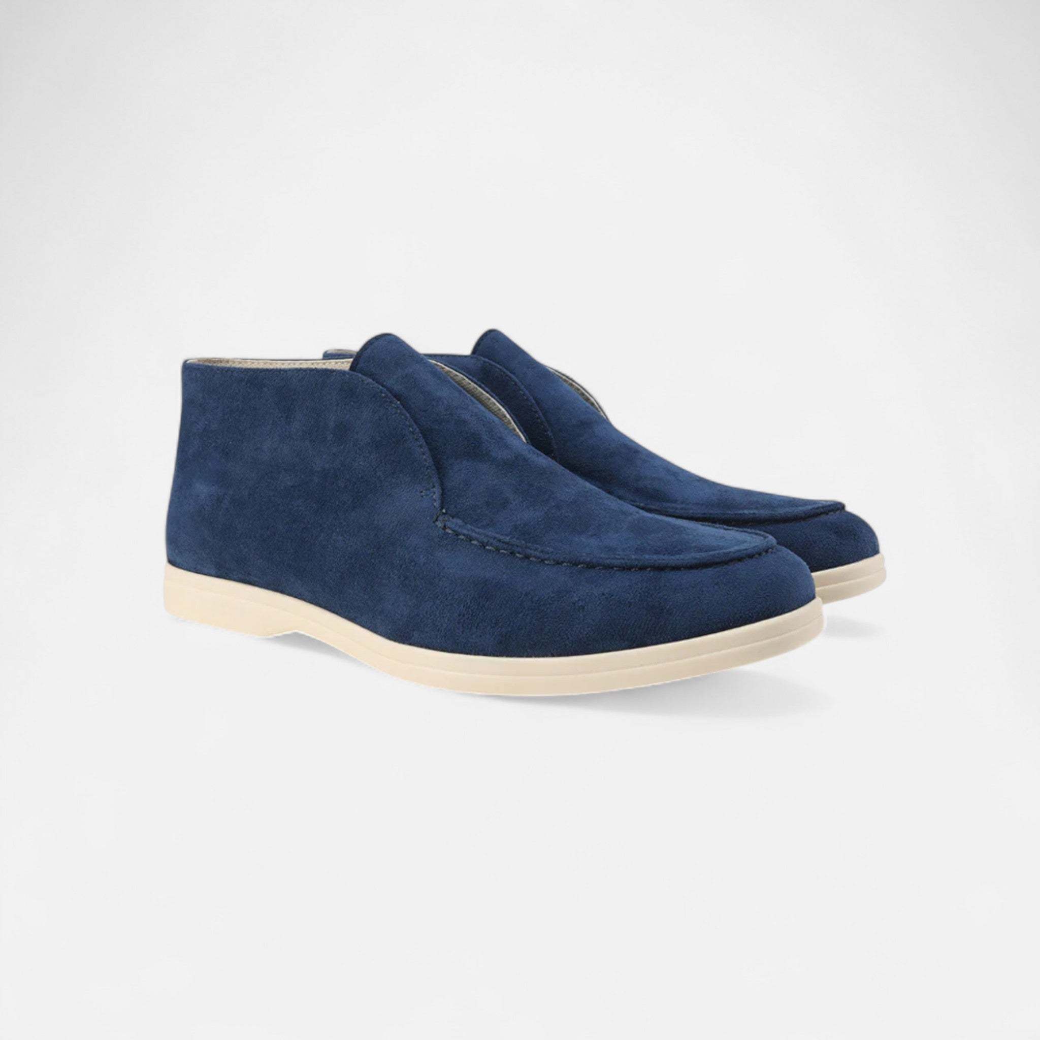 RAVERNO | Men’s High Suede Loafers – Timeless Heritage Elegance
