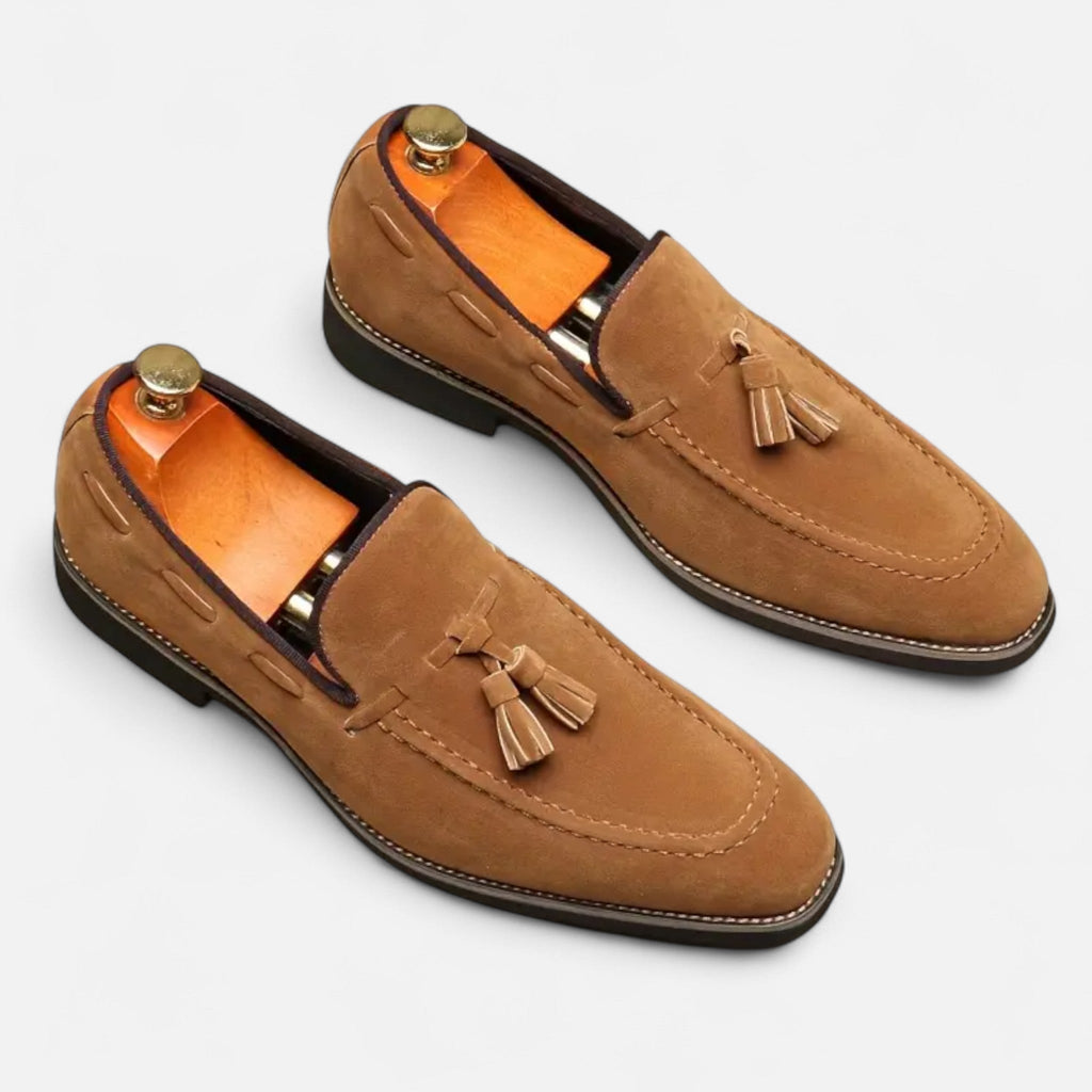 RAVERNO | Men’s Tassel Loafers – Classic British Sophistication