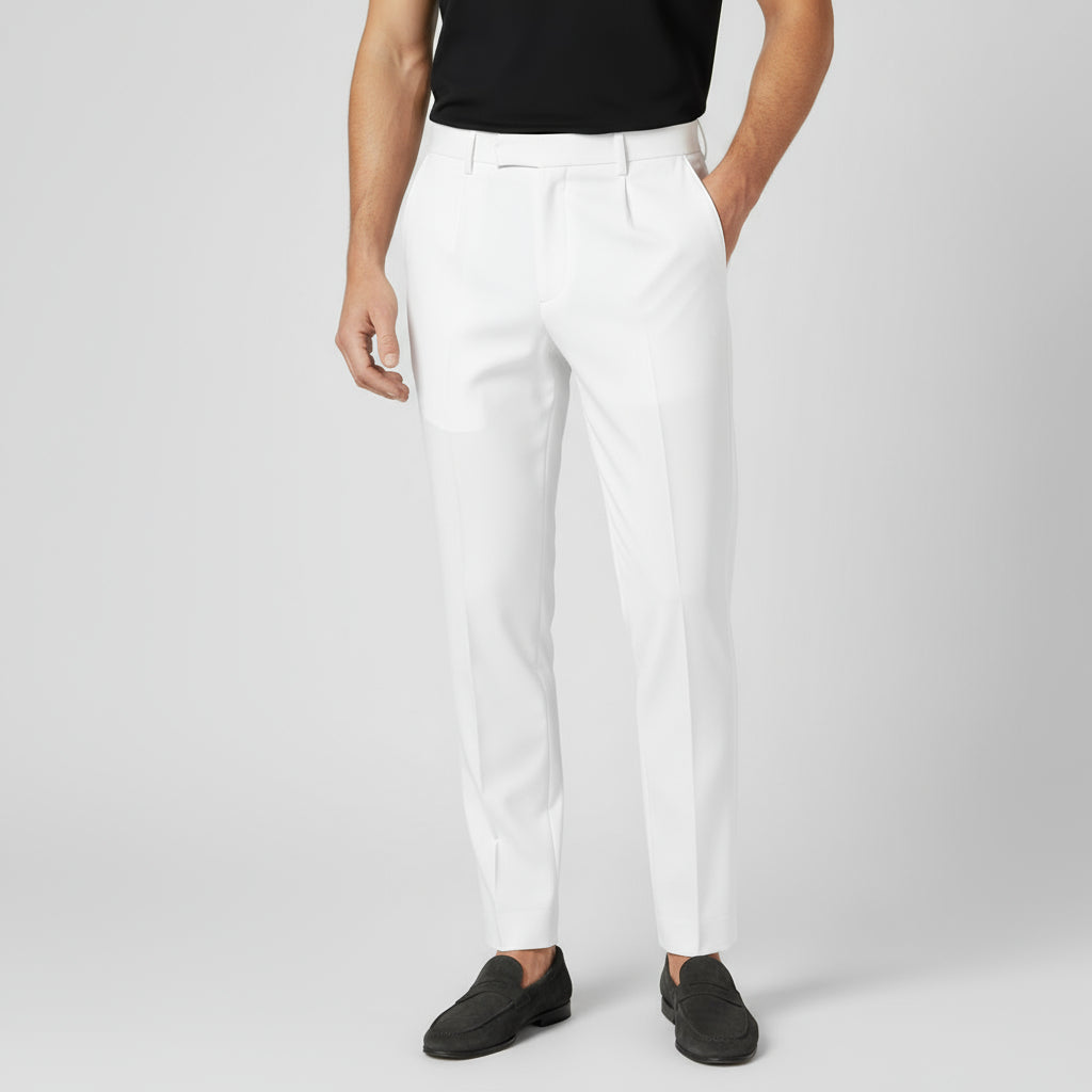 RAVERNO | Men’s Pleated Trousers – Classic Casual Heritage