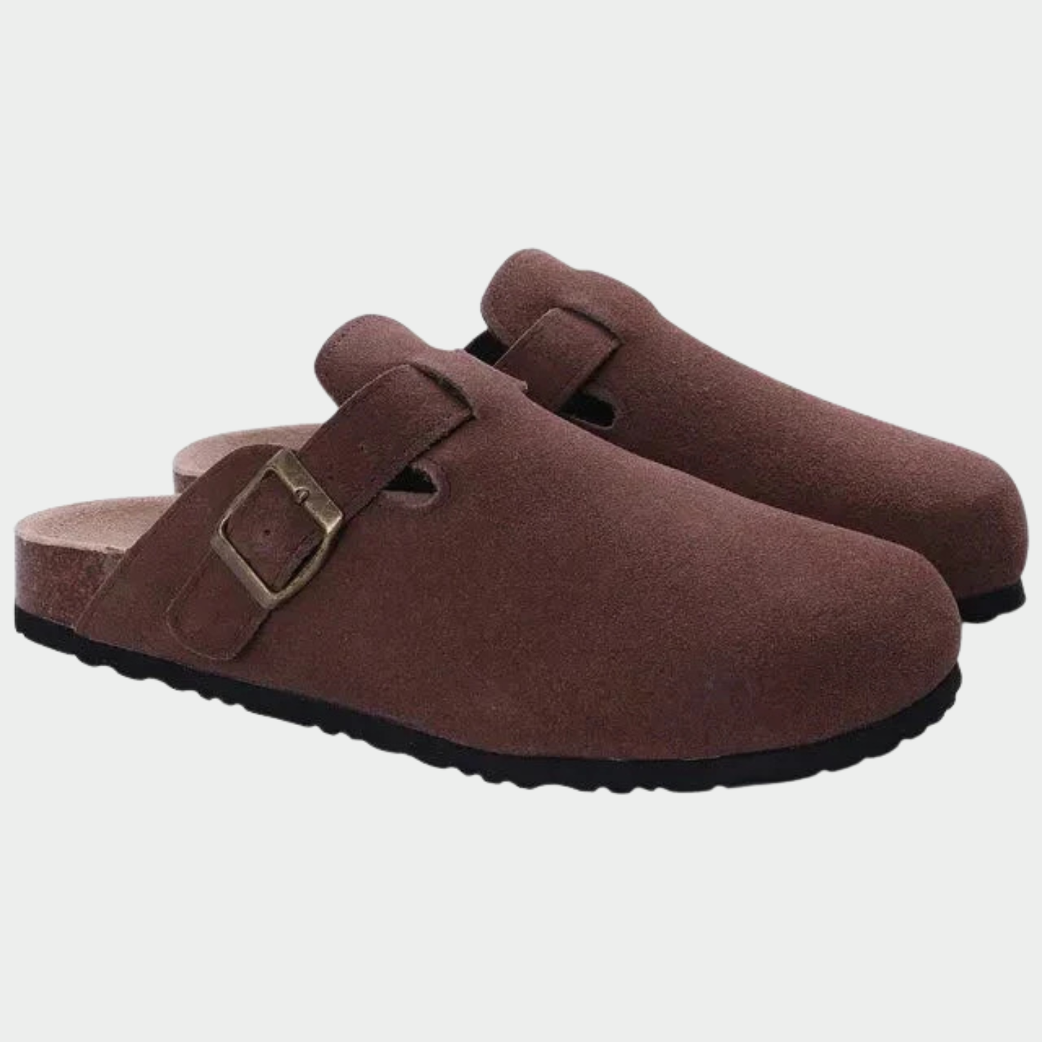 RAVERNO | Men's Suede Clogs – Effortless Elegance in Every Step