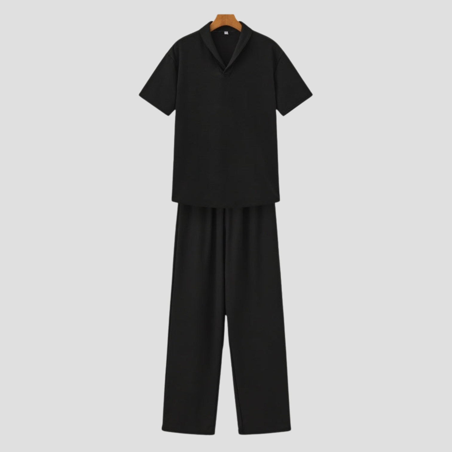 BYRAVERNO | Men’s Cotton Polo & Trouser Set – Premium Comfort & Modern Style