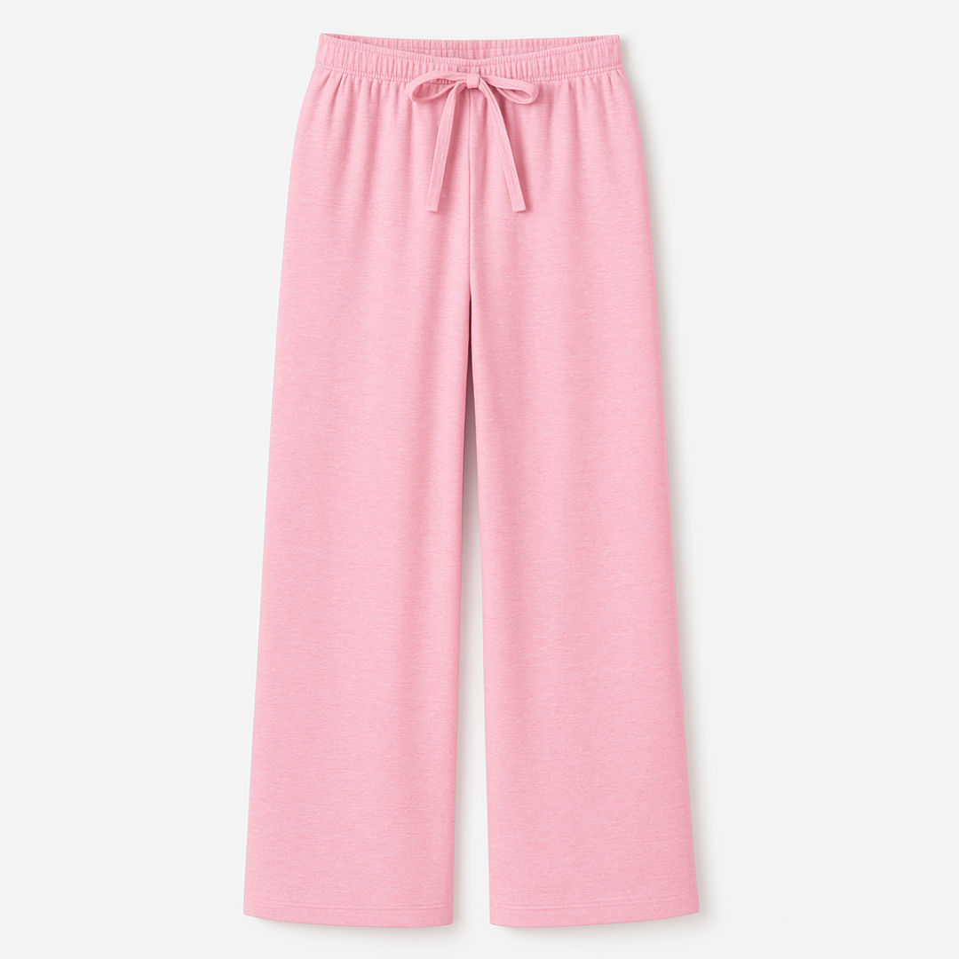 RAVERNO | Women’s Linen Wide-Leg Pants – Slack Loose Drawstring