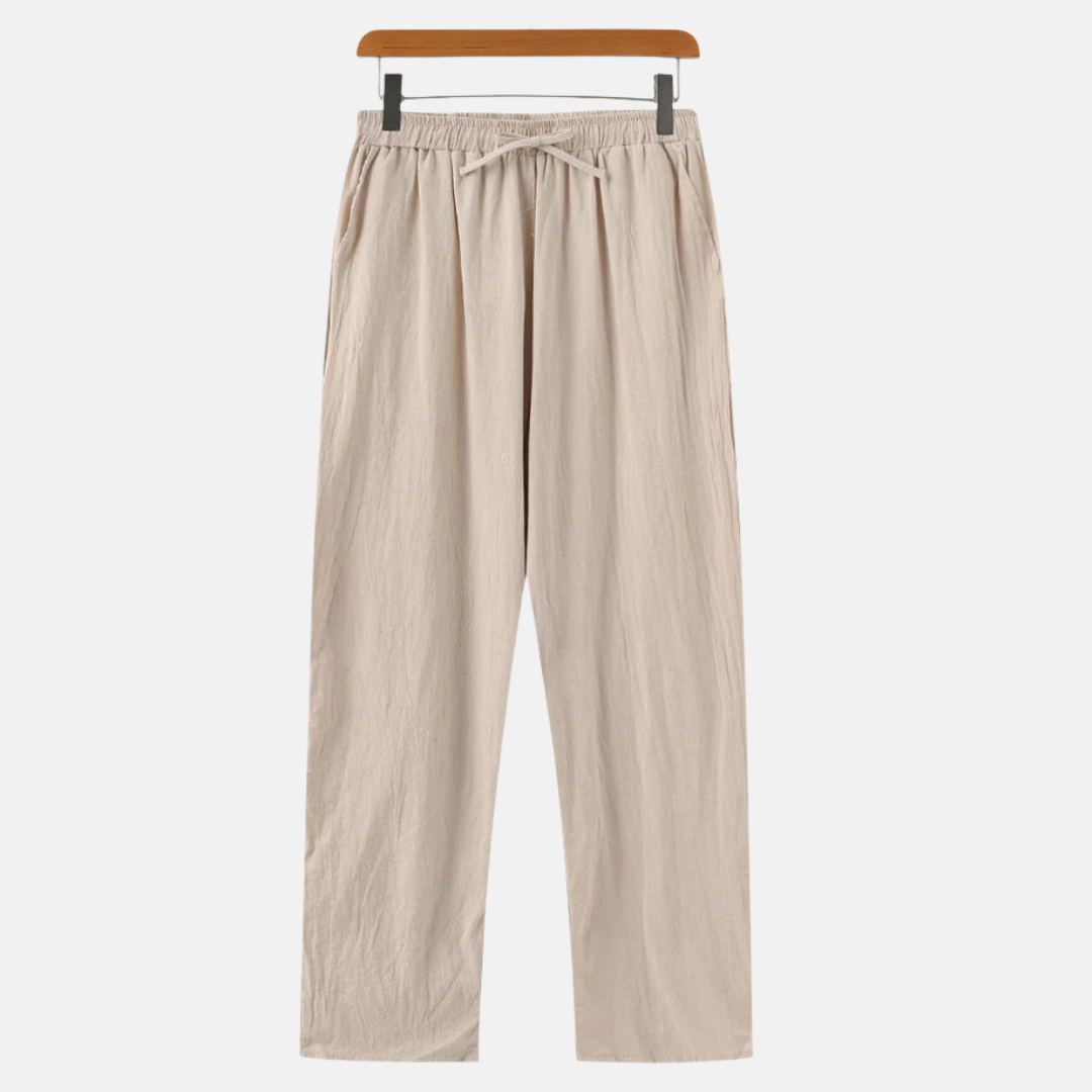 RAVERNO | Men’s Linen Pantalon – Zanzibar Refined Ease
