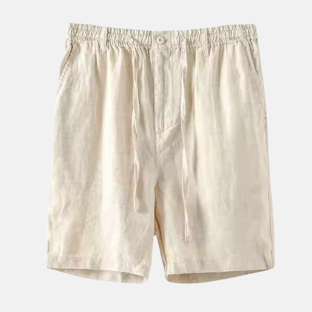RAVERNO | Men’s Linen Shorts – Summer Tailored