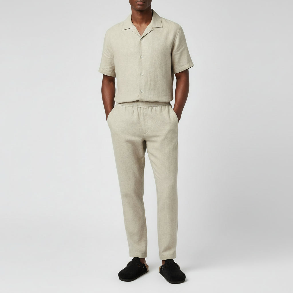 RAVERNO | Men's Suede Clogs – Effortless Elegance in Every Step