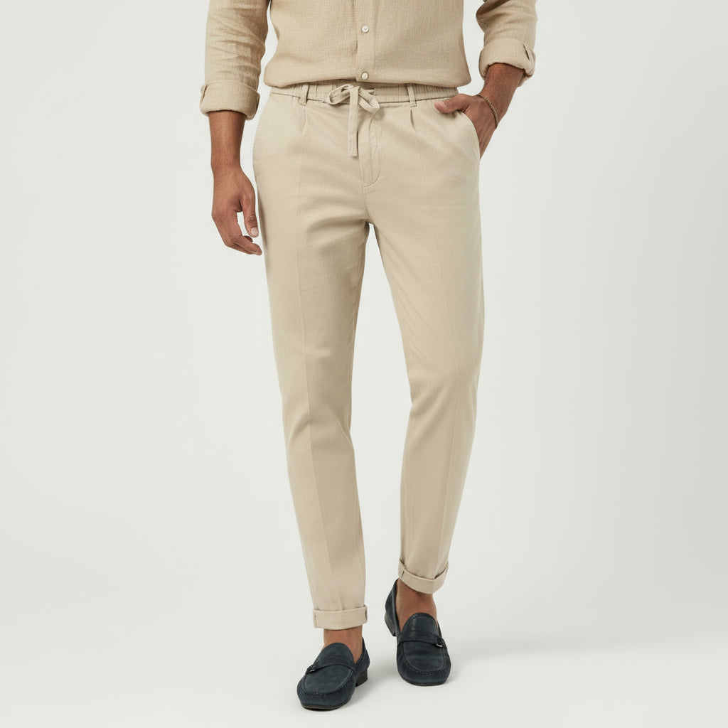 BYRAVERNO | Men’s Linen Pants – Timeless Comfort and Style