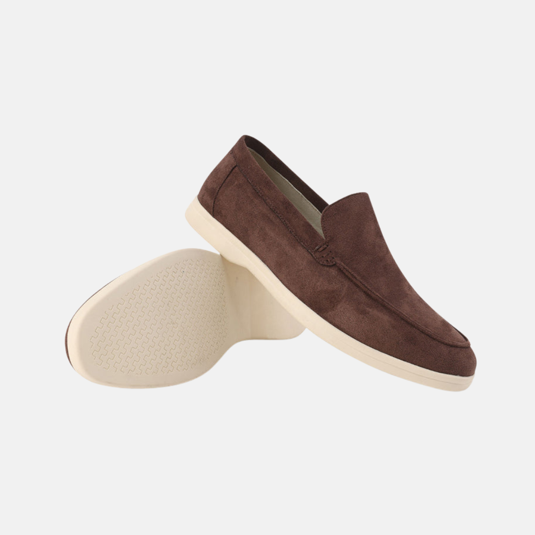 RAVERNO | Men’s Suede Loafers – Old Money Elegance