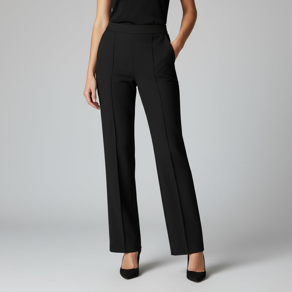 RAVERNO | Women’s Slim Bell-Bottoms Pants – Flared Tailored Chic