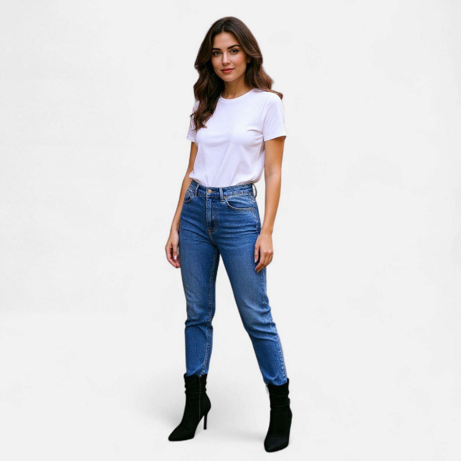 RAVERNO | Women’s Pointed Toe Heeled Boots – Grace Sculpted Elegance
