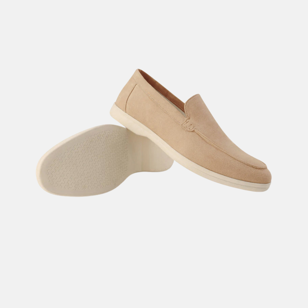 RAVERNO | Men’s Suede Loafers – Old Money Elegance