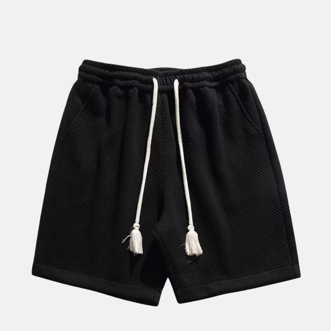 RAVERNO | Men’s Patterned Cotton Shorts – Fiji Style
