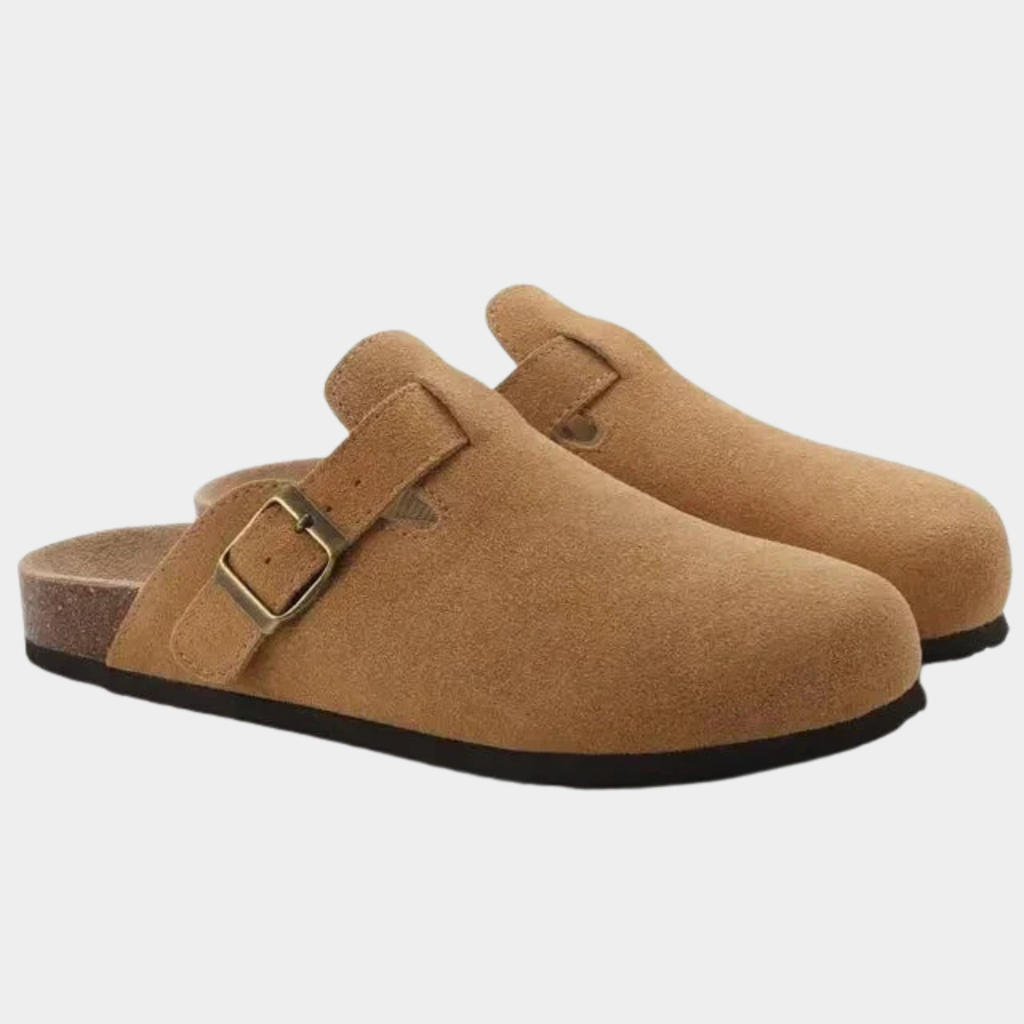 RAVERNO | Men's Suede Clogs – Effortless Elegance in Every Step