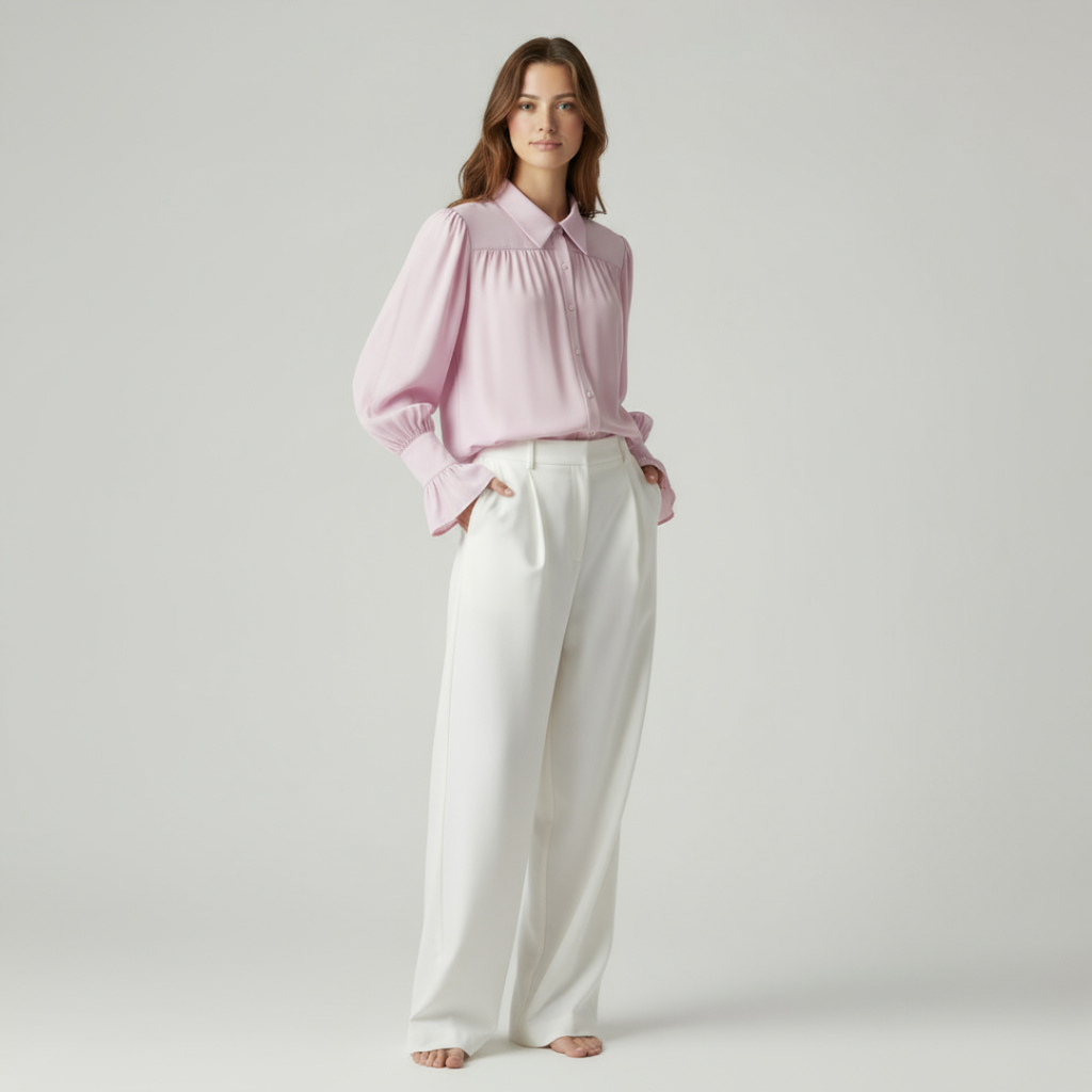 RAVERNO | Women’s Loose Collared Shirt – BornLadies Effortless Tailored Ease