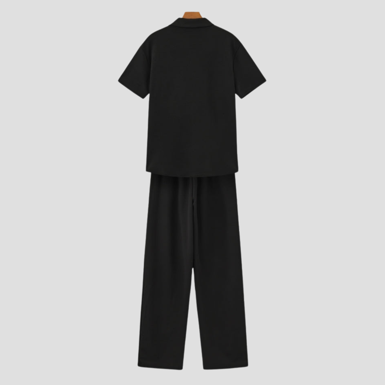 BYRAVERNO | Men’s Cotton Polo & Trouser Set – Premium Comfort & Modern Style