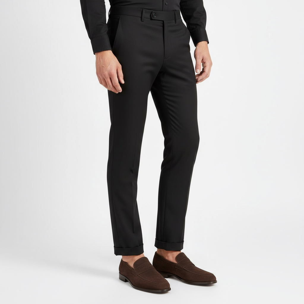 BYRAVERNO | Men’s Penny Loafers – Top Layer Cowhide Elegance