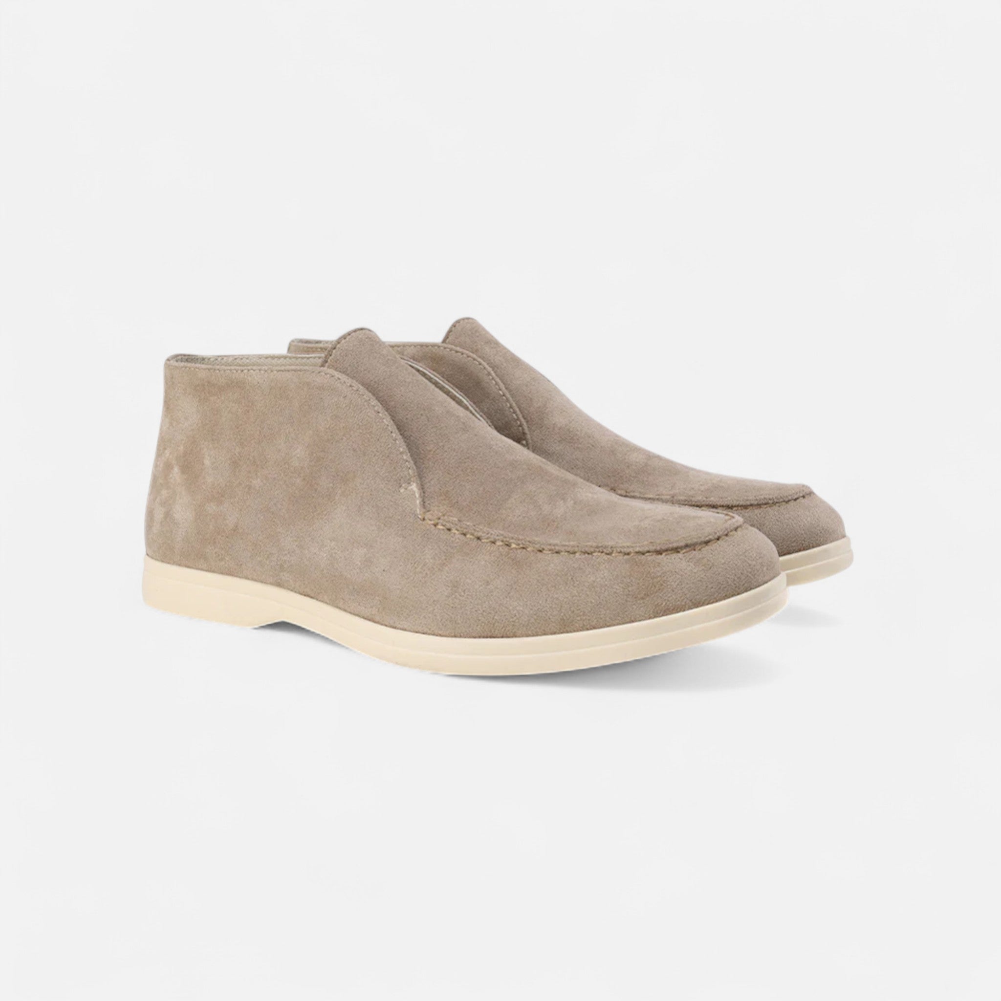 RAVERNO | Men’s High Suede Loafers – Timeless Heritage Elegance