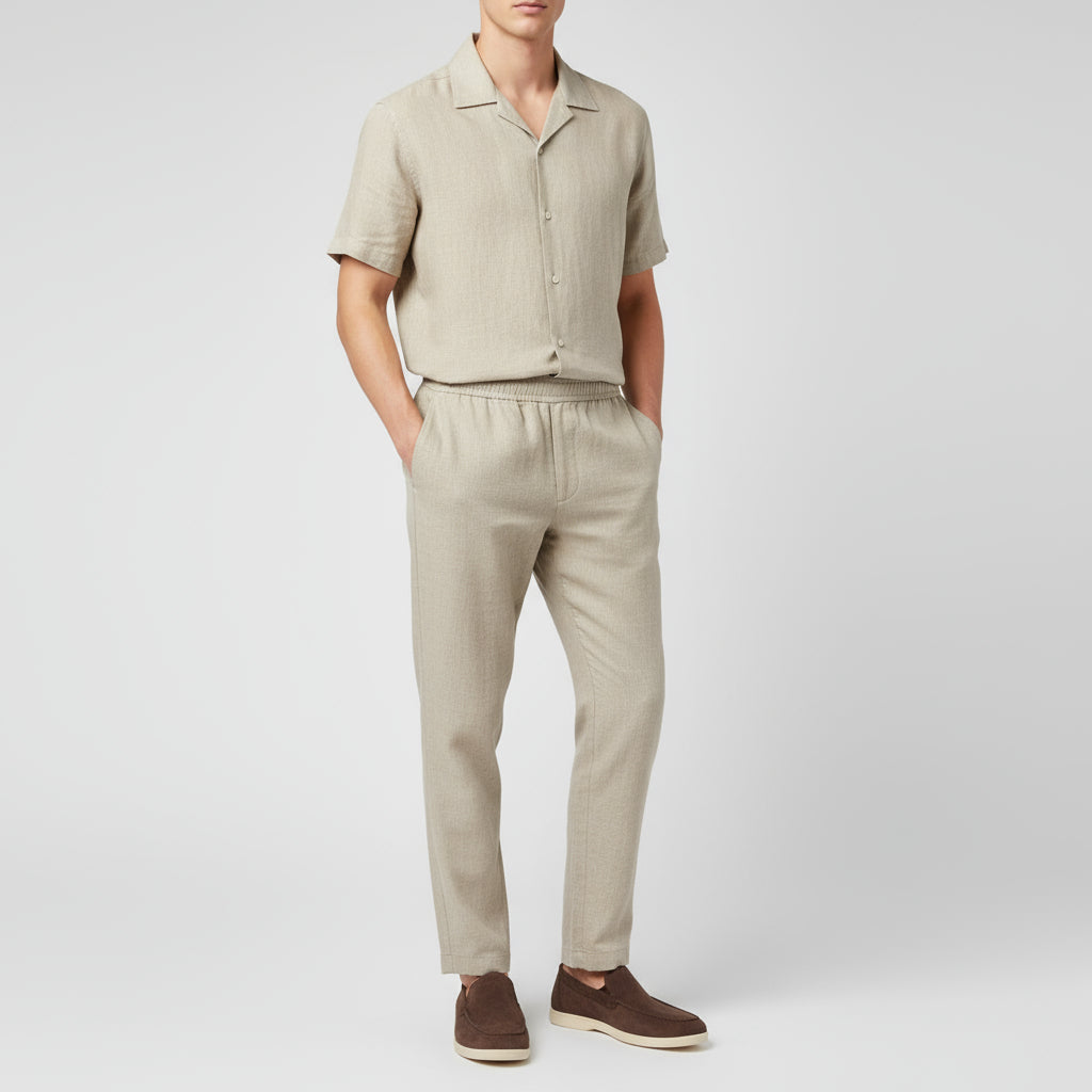 RAVERNO | Men’s Suede Loafers – Old Money Elegance