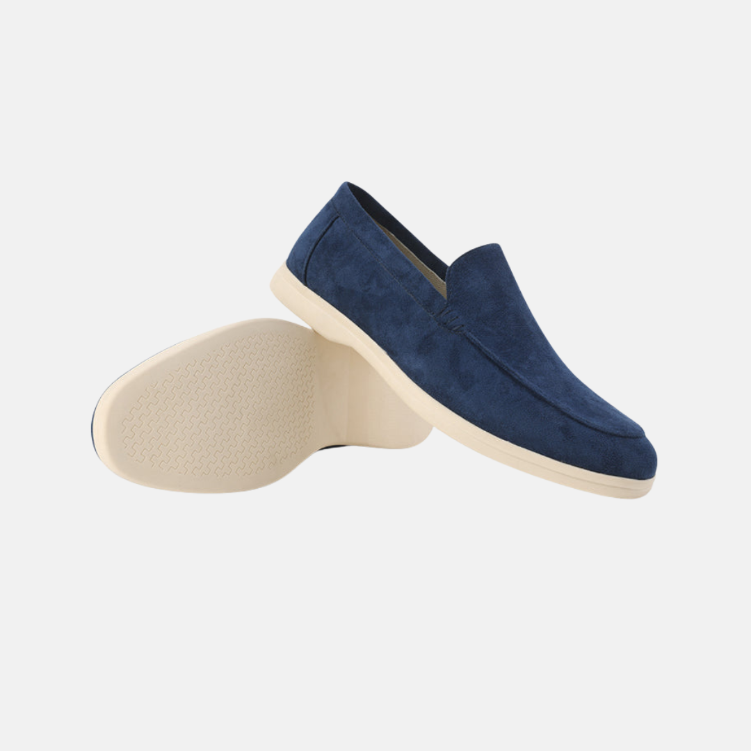 RAVERNO | Men’s Suede Loafers – Old Money Elegance