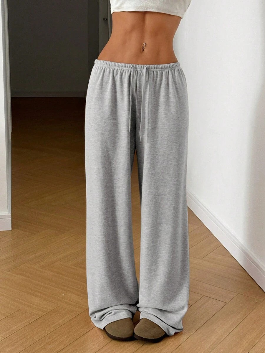 RAVERNO | Men’s Linen Wide-Leg Pants – Slack Loose Drawstring