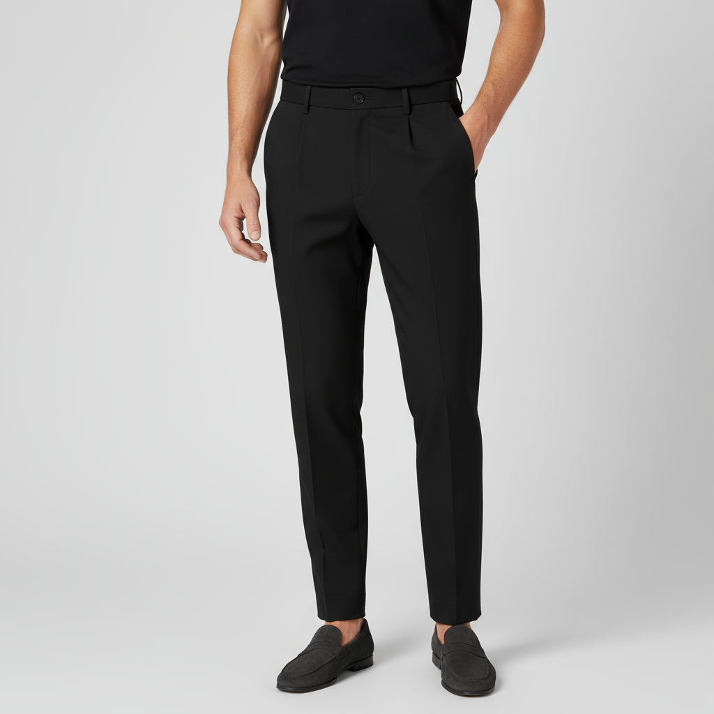 RAVERNO | Men’s Pleated Trousers – Classic Casual Heritage