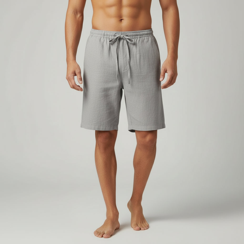 RAVERNO | Men’s Linen Shorts – Summer Tailored