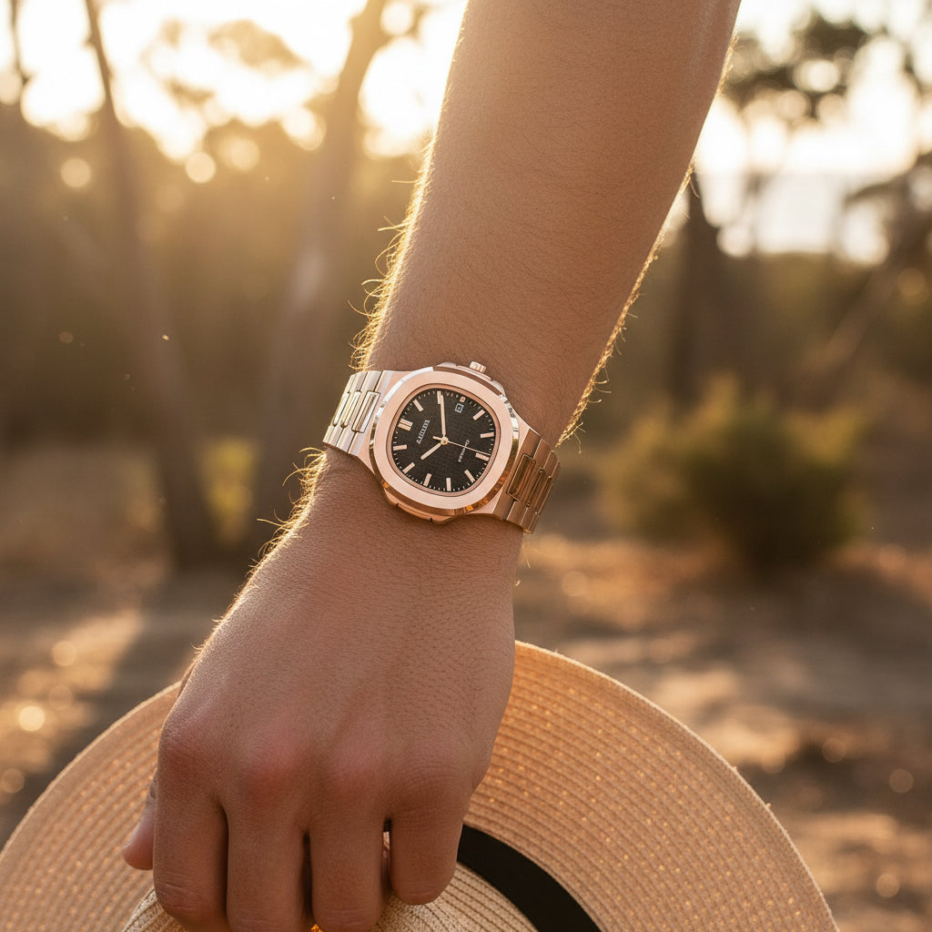 RAVERNO | Heritage Stainless Steel Watch – Precision Meets Timeless Design