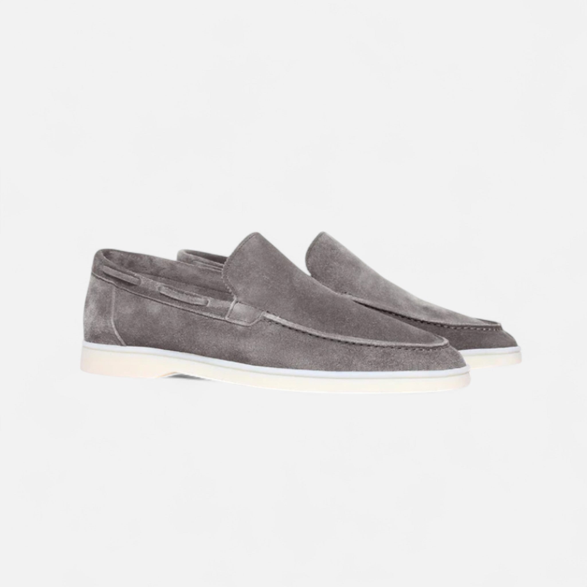 RAVERNO | Men’s Suede Loafers – Timeless Heritage Elegance