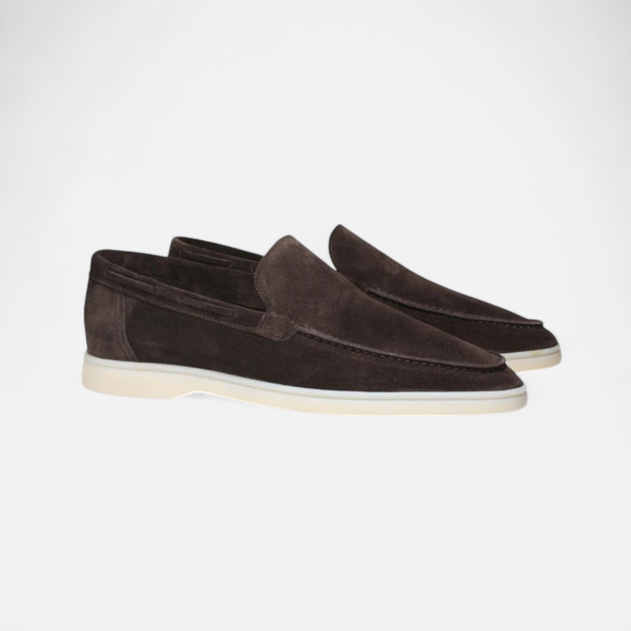 RAVERNO | Men’s Suede Loafers – Timeless Heritage Elegance