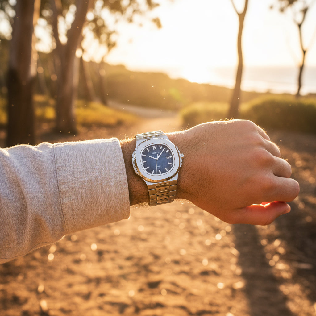 RAVERNO | Heritage Stainless Steel Watch – Precision Meets Timeless Design