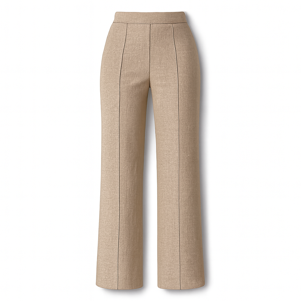 RAVERNO | Women’s Slim Bell-Bottoms Trousers – Flared Tailored Chic