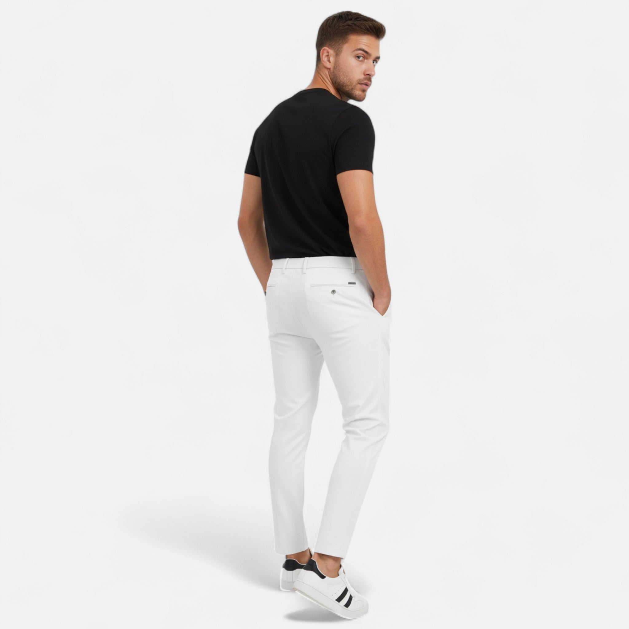 RAVERNO | Men’s Pleated Trousers – Classic Casual Heritage