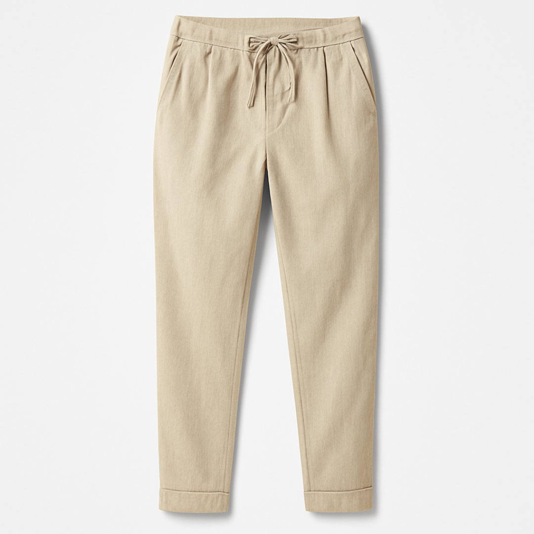 RAVERNO | Men’s Linen Trousers – Timeless Comfort and Style