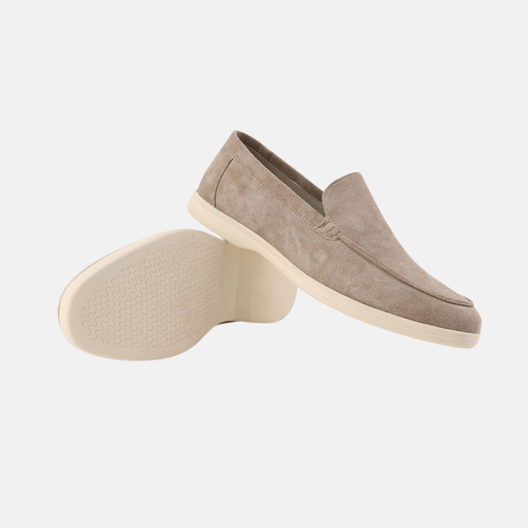 RAVERNO | Men’s Suede Loafers – Old Money Elegance