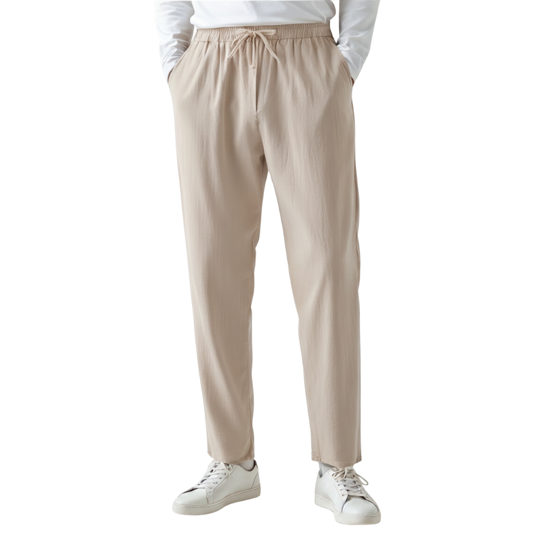 RAVERNO | Men’s Linen Pantalon – Zanzibar Refined Ease