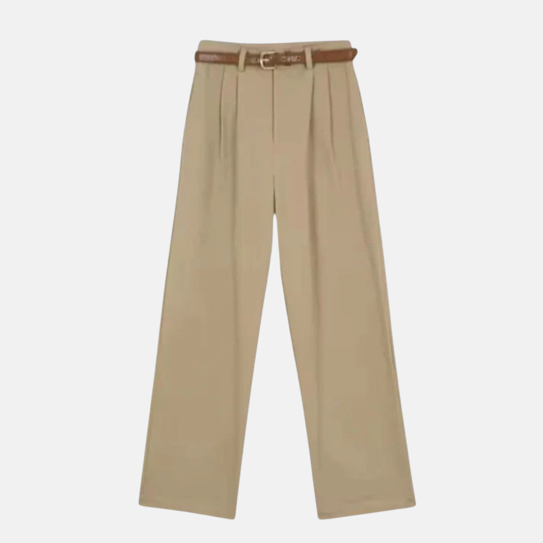 RAVERNO | Women’s Wide Capri Pants – Effortless Tailored Ease
